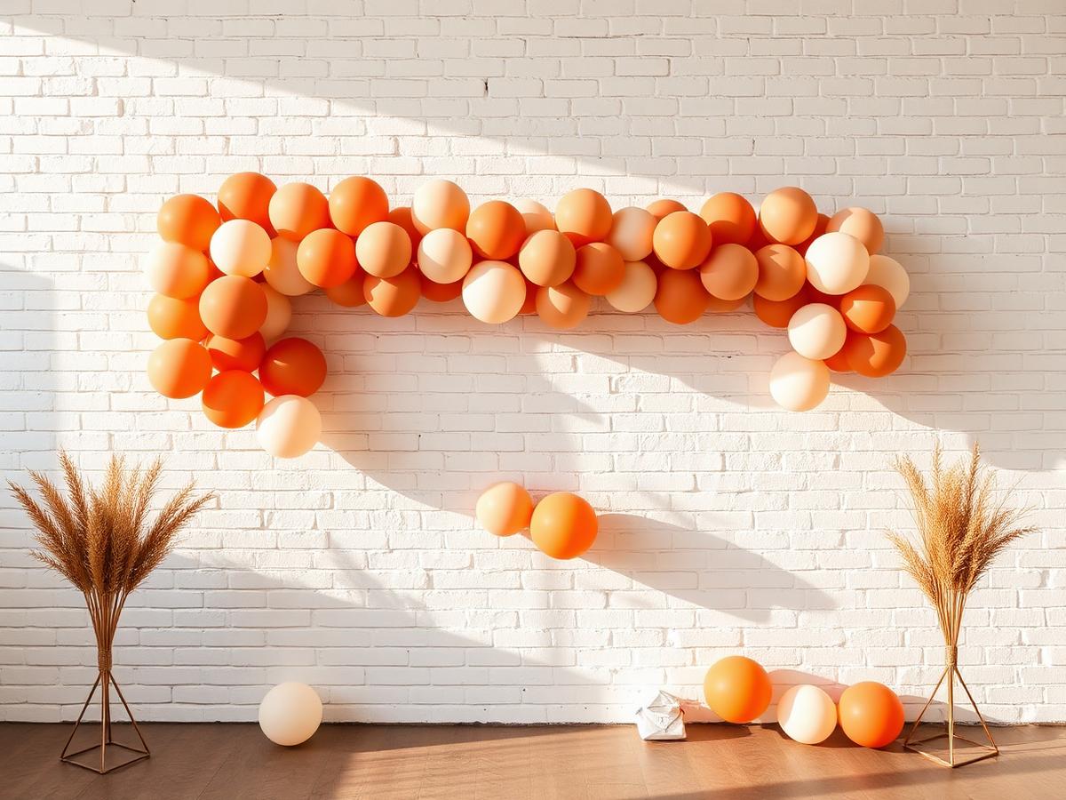 Decor and balloons